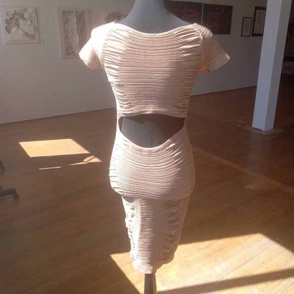 Prime Cut One Size Nylon Cut Out Dress - Picture 8 of 13